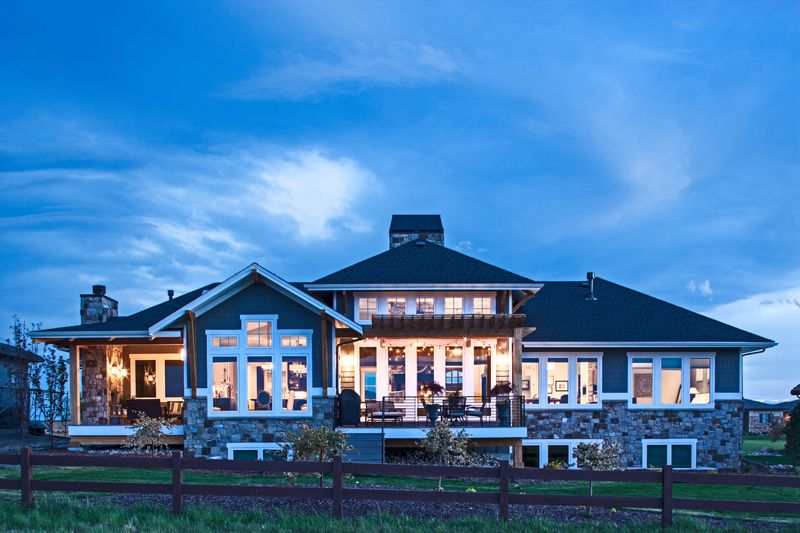 Fort Collins home exterior built by Brannen Design & Construction